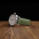 【Tuscania】Olive Italian Cowhide Strap