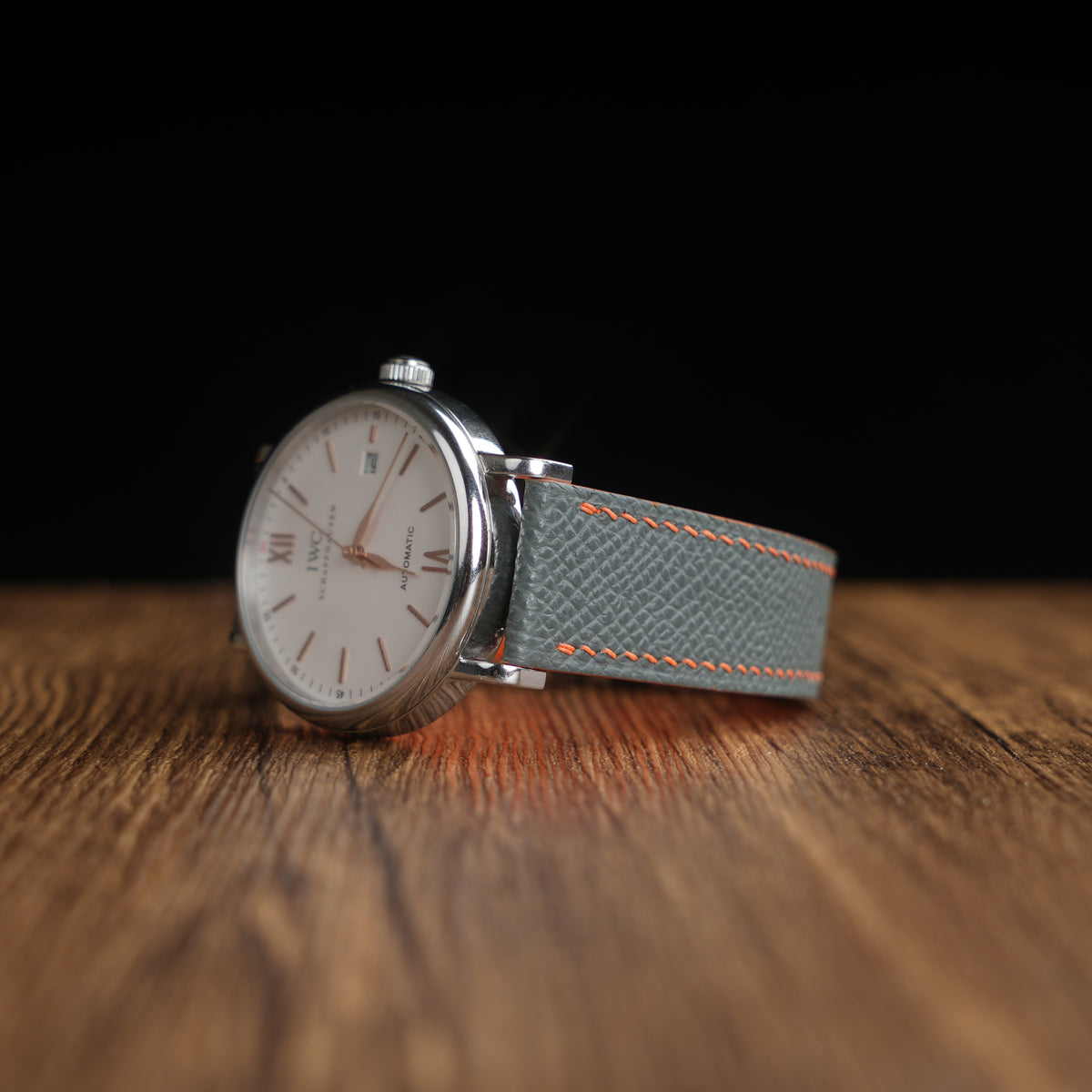 【Epsom】Stone Grey Calfskin Strap