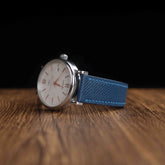 【Saffiano】Royal Blue French Goatskin Strap
