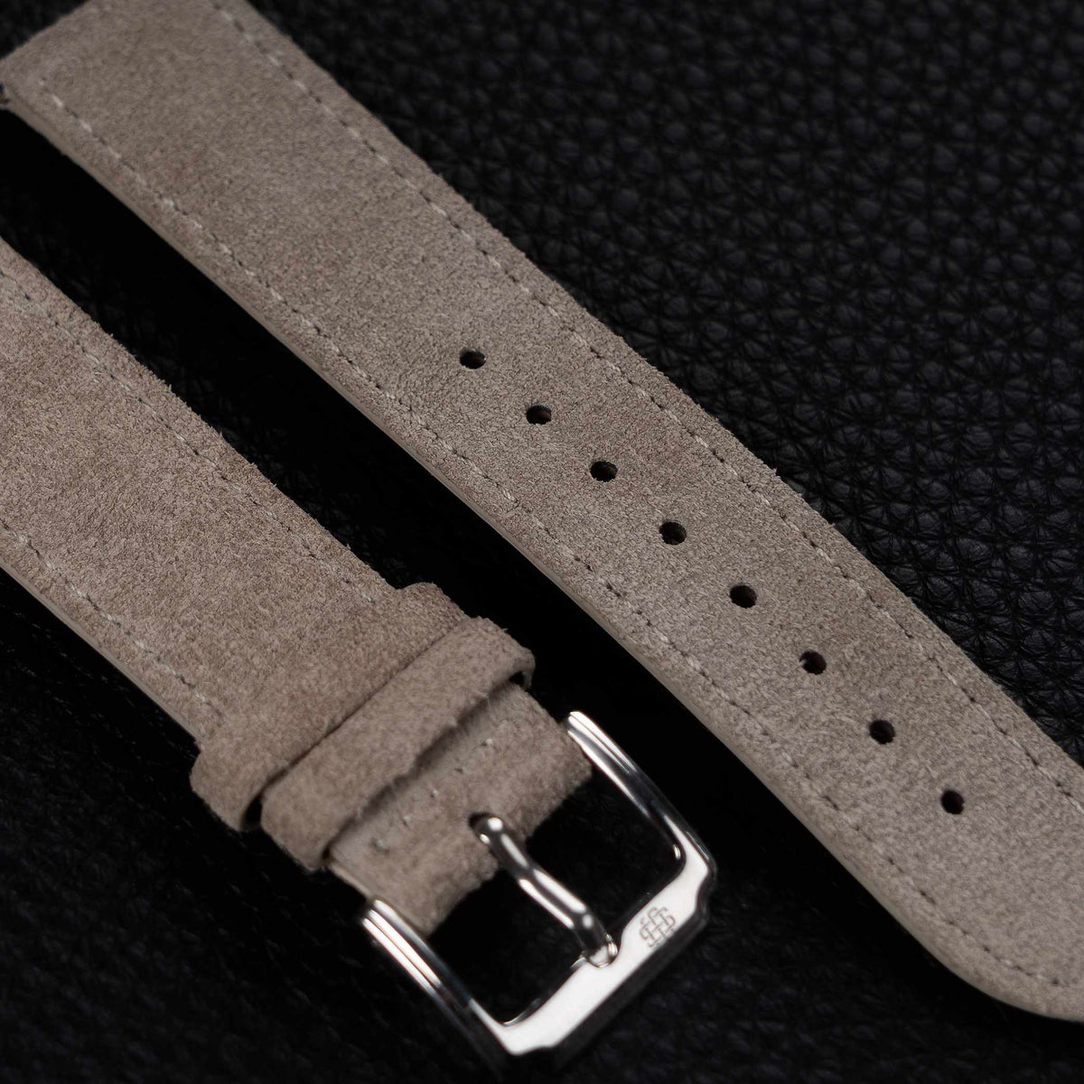 【Suede】Oatmeal Beige Vintage Strap