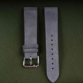 【Suede】Charcoal Grey Vintage Strap