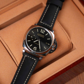 【Crazy Horse】Patina Black Waxed Strap