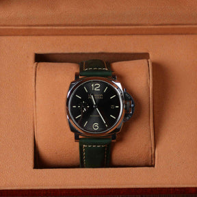 【Crazy Horse】Patina Forest Green Waxed Strap