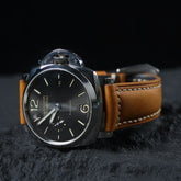 【Crazy Horse】Patina Caramel Waxed Strap