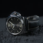 【Crazy Horse】Patina Black Waxed Strap