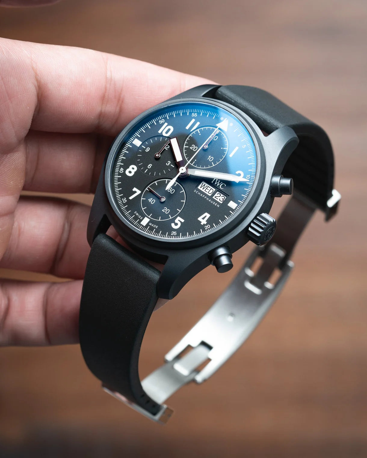 Black Rubber CTS Strap