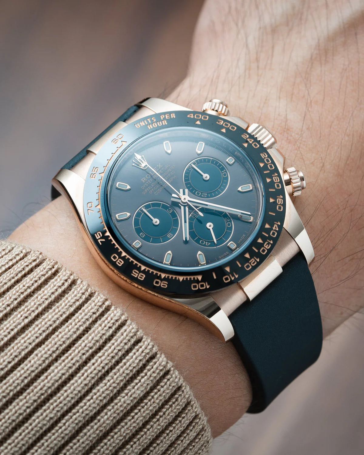 Black Rubber CTS Strap