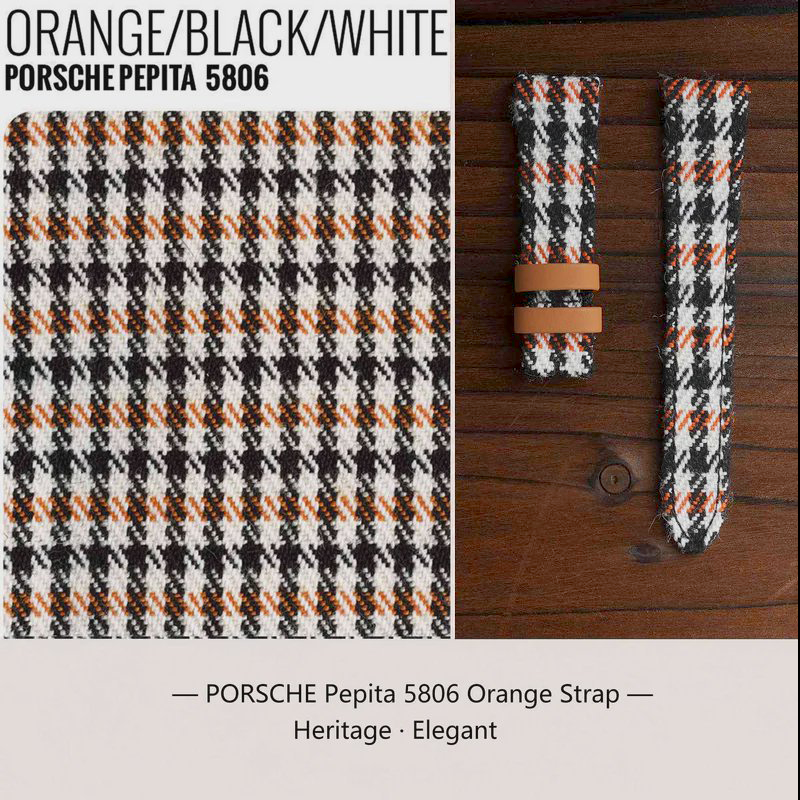 【PEPITA】5806 Orange Strap (Bespoke)