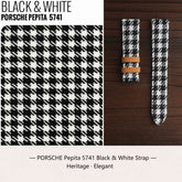 【PEPITA】5741 Black & White Strap (Bespoke)