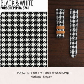 【PEPITA】5741 Black & White Strap (Bespoke)