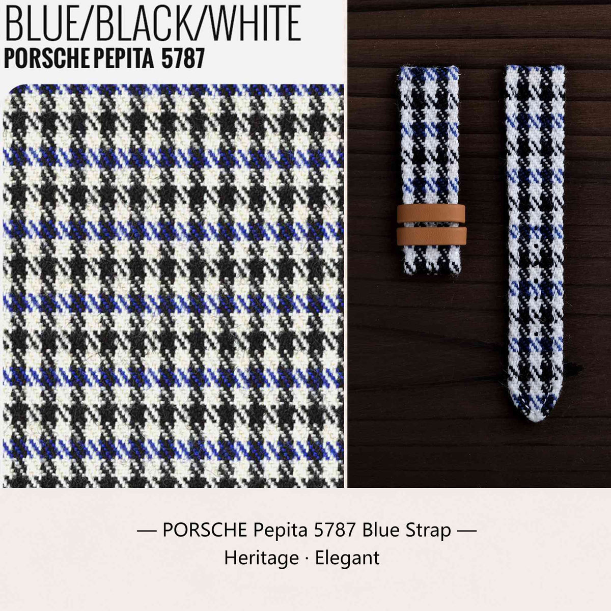 【PEPITA】5787 Blue Strap (Bespoke)