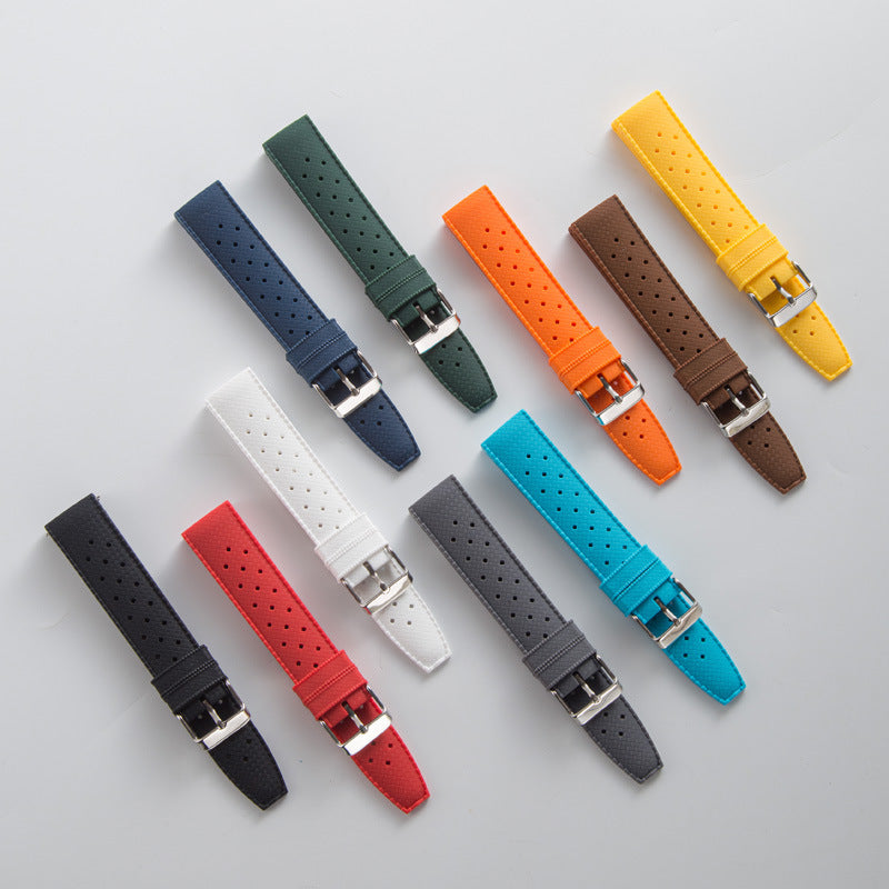 Pitch Black Rubber CTS-3 Strap