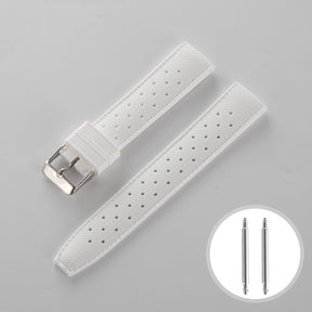 Opaque White Rubber CTS-3 Strap