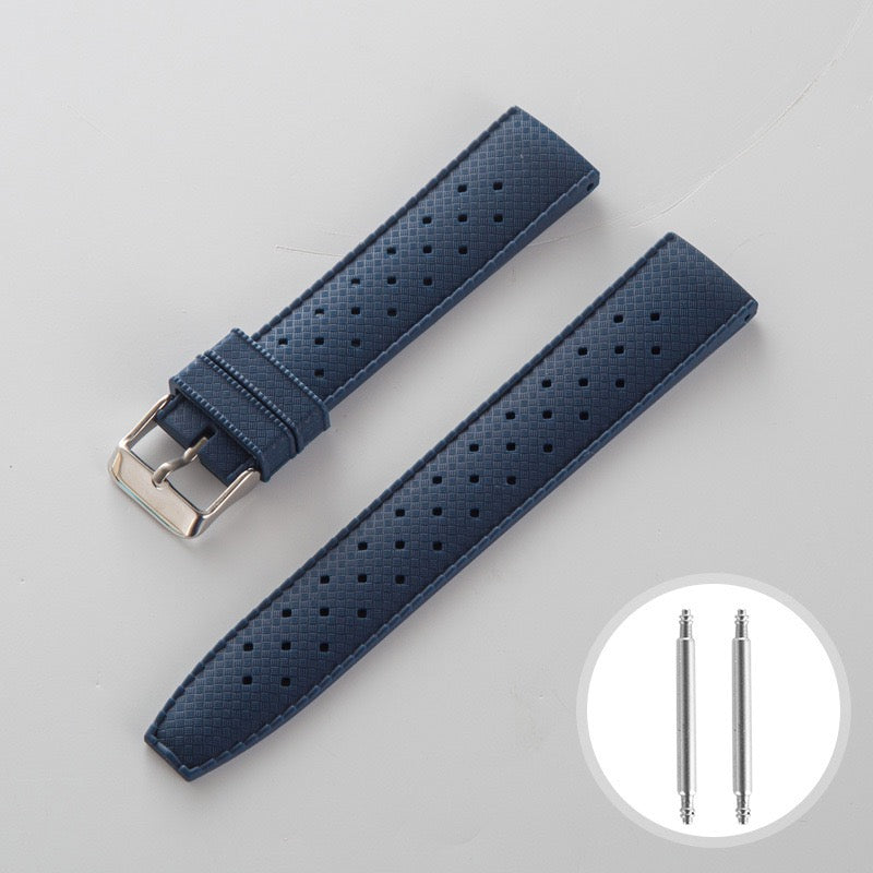 Sapphire Blue Rubber CTS-3 Strap