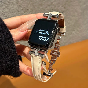 Leather Wristband Apple Watch Strap