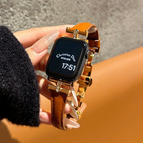 Leather Wristband Apple Watch Strap