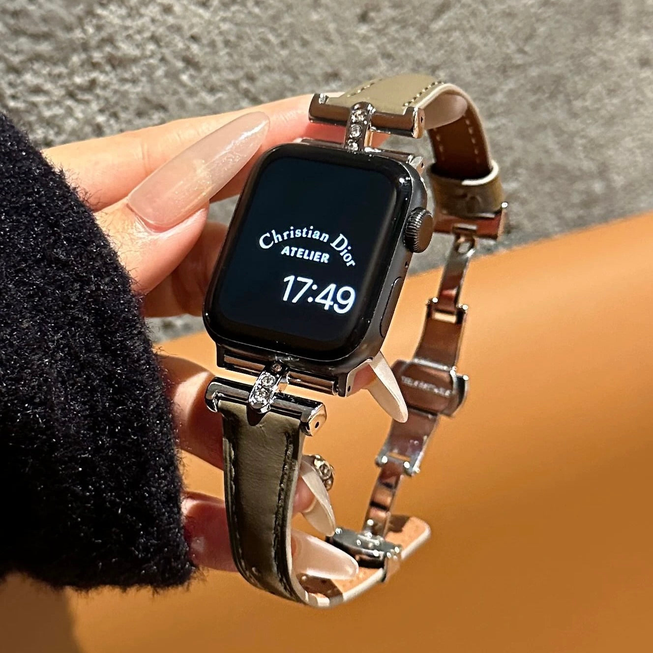 Leather Wristband Apple Watch Strap