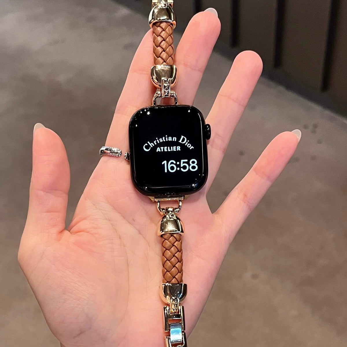Woven High-End Apple Watch Strap