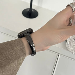 Minimalist Bracelet-Style Metal Strap for Premium Apple Watch