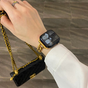 Bracelet-Style Stainless Steel Apple Watch Strap