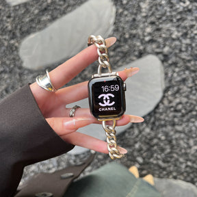 Bracelet-Style Stainless Steel Apple Watch Strap