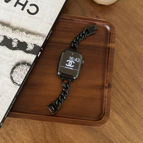 Bracelet-Style Stainless Steel Apple Watch Strap