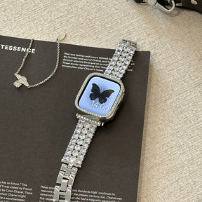 Starry Sky Bracelet-Style Diamond Apple Watch Strap