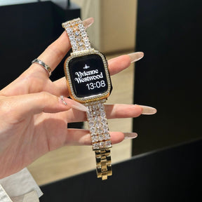 Starry Sky Bracelet-Style Diamond Apple Watch Strap