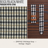 【PEPITA】5760 Beige Strap (Bespoke)
