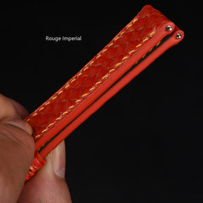 Salmon Leather Aquatic Silk Strap