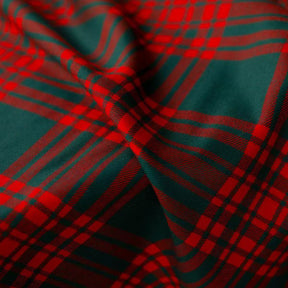 【Christmas Special Bespoke】Red Black Tartan Suiting Strap