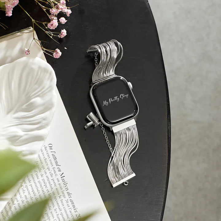 Luxury Gold Filament Bracelet Apple Watch Strap