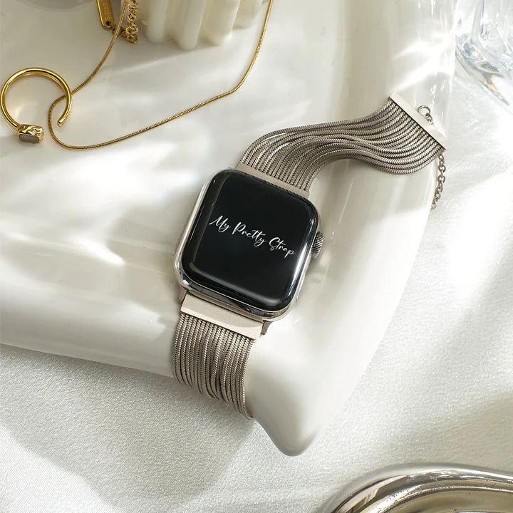 Luxury Gold Filament Bracelet Apple Watch Strap
