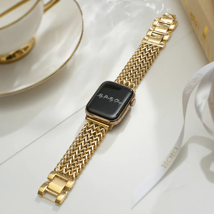 V-shaped mermaid scale pattern Bracelet Apple Watch Strap