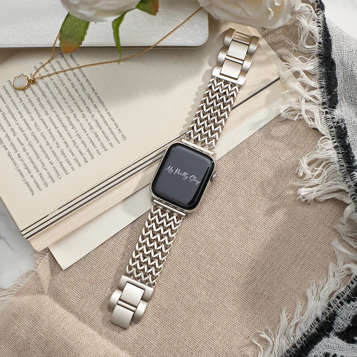 V-shaped mermaid scale pattern Bracelet Apple Watch Strap