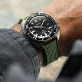 Hunter Green Rubber CTS-3 Strap