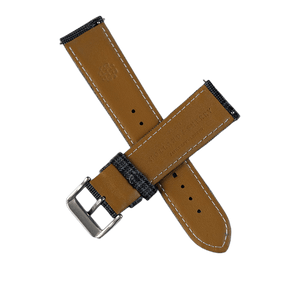 Grey And Maroon Mock Glen Check Fancy Watch Band