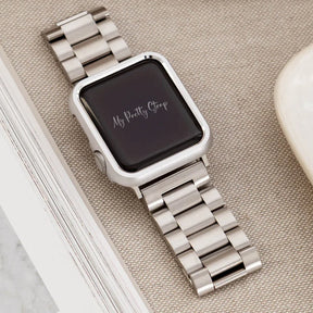 Sleek Chain-Link Bracelet Apple Watch Strap
