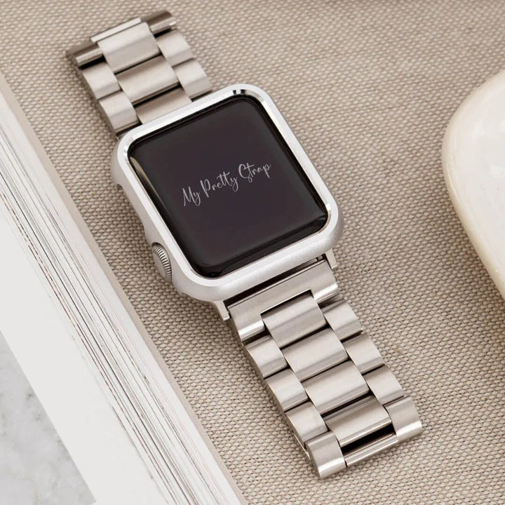 Sleek Chain-Link Bracelet Apple Watch Strap