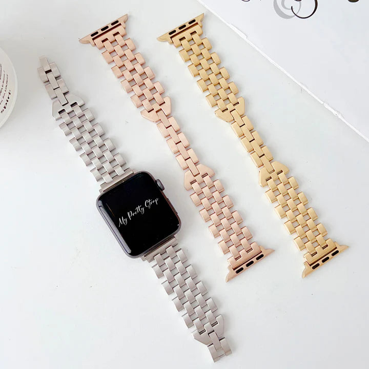 Luxury Geometric Cutout Bracelet Apple Watch Strap