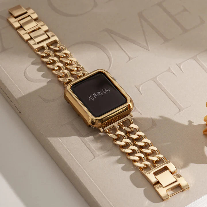 Twin-Clasp Wing Bracelet Apple Watch Strap