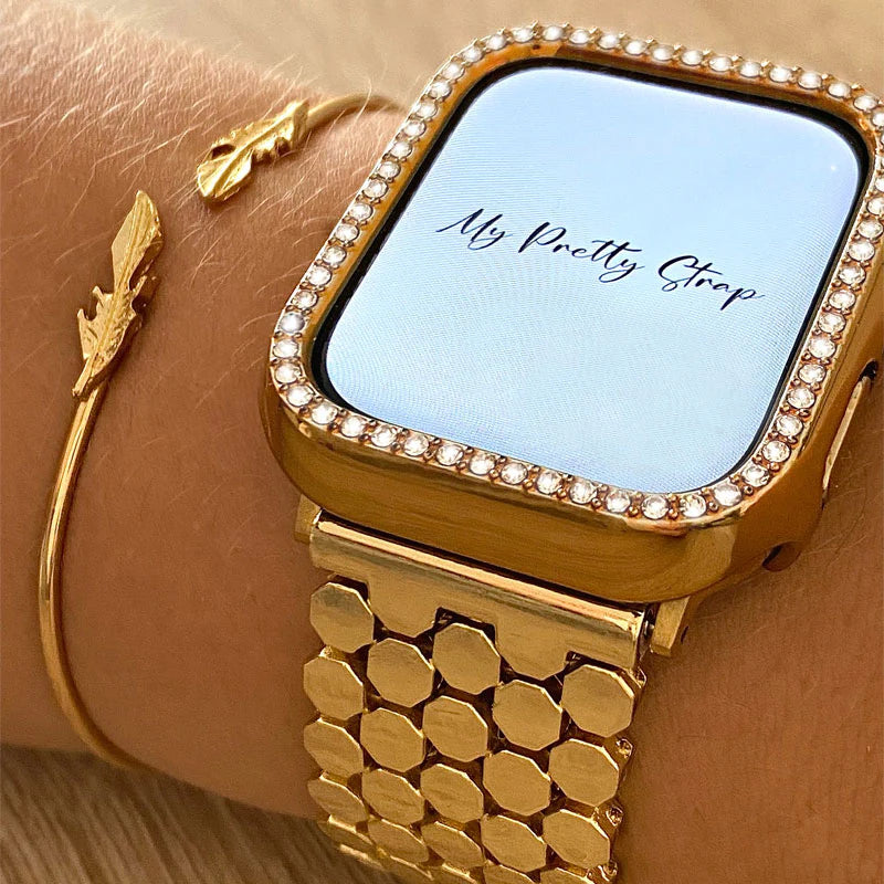 Mermaid Scale Pattern Bracelet Apple Watch Strap