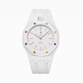 【APxSwatch】White Royal Pop Strap