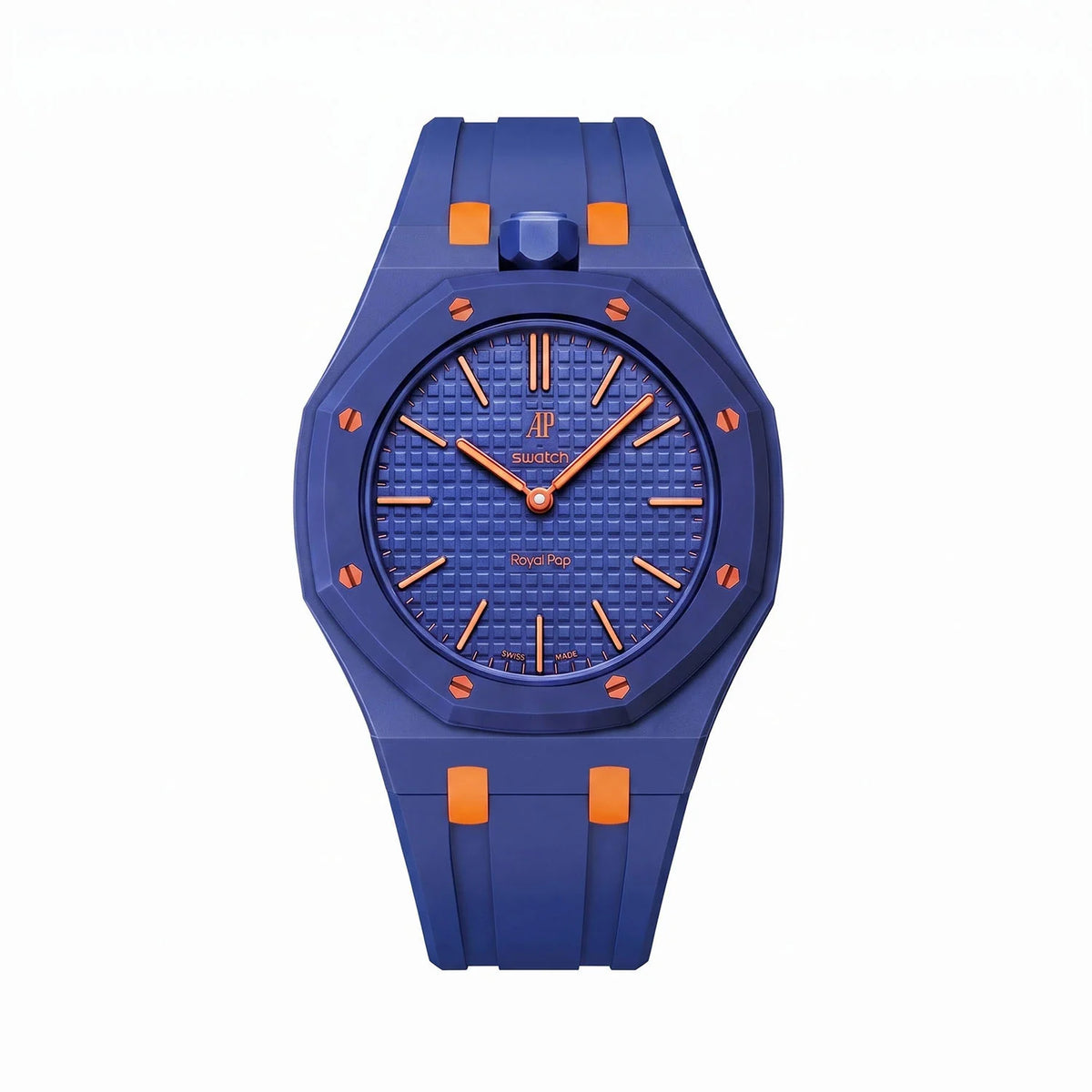 【APxSwatch】Blue & Orange Royal Pop Strap