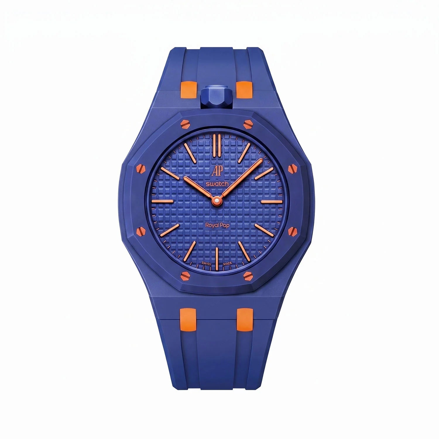 【APxSwatch】Blue & Orange Royal Pop Strap