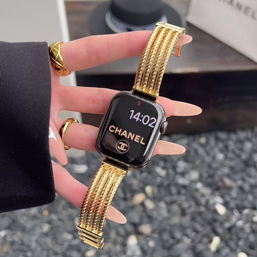 High-End Metal Bracelet Apple Watch Strap