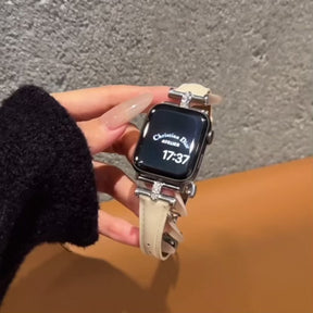 Leather Wristband Apple Watch Strap