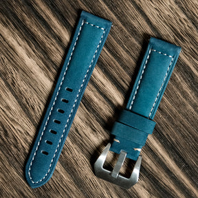 (NEW IN) Turquoise Suede Italian Calf Leather Watch bands