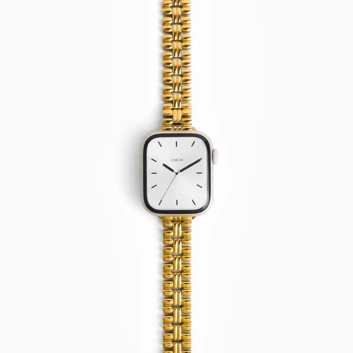Gold Bullet Link Bracelet Apple Watch Strap