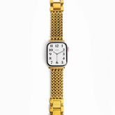Gold Stainless Steel Mesh Apple Watch Strap